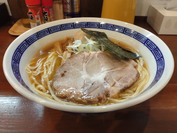 「塩ラーメン＋紅孔雀卵の味玉」@麺屋 青の写真