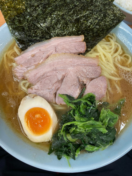 「特製ラーメン（大）」@横浜らーめん 武蔵家 綾瀬店の写真