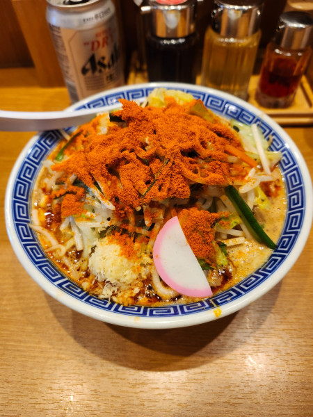 「辛タンメン⭐３」@トナリ 東陽町店の写真