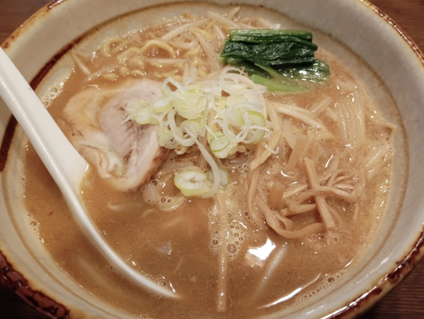 「味噌󠄀ラーメン¥900」@ラーメン食堂 粋な一生の写真