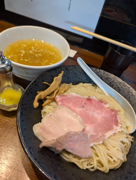 「塩つけめん」@らぁめん信shinの写真