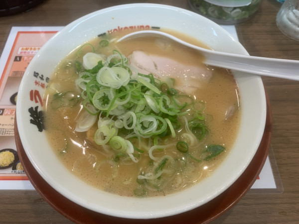 「ラーメン小 600円」@ラーメン横綱 名古屋伏見店の写真