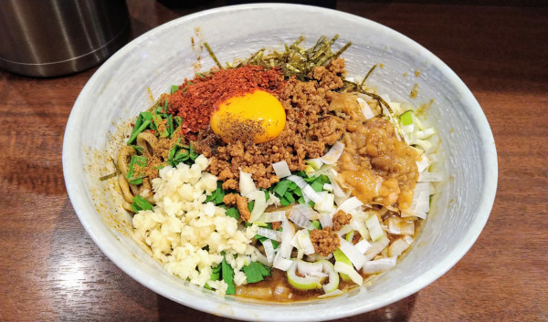 「【限定】カレー台湾まぜそば(全マシ･追い飯付き)」@麺屋 づかちゃんの写真