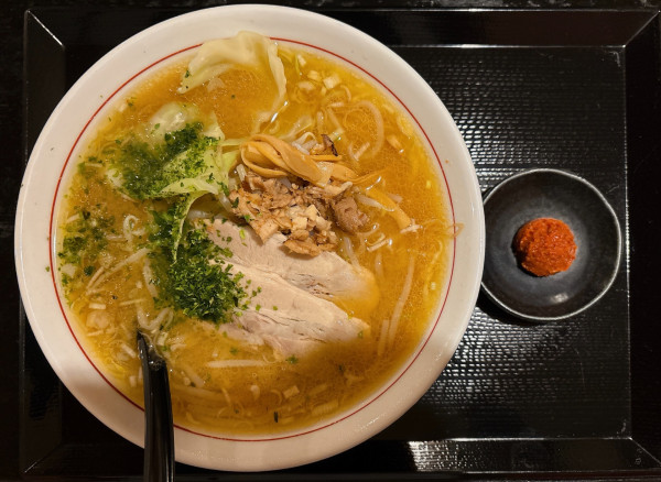 「辛みそ味噌ラーメン:950円」@らーめん富神の写真
