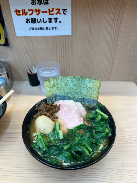「特製+ほうれん草」@ラーメン 大國家の写真