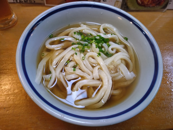 「かけうどん495円」@讃岐のこころの写真