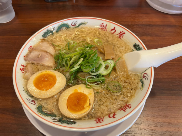 「特製醤油味玉ラーメン」@ラーメン魁力屋 府中白糸台店の写真