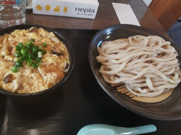 「かきたまキノコうどん」@うどん仲藤の写真