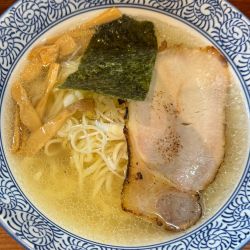 中華そば（塩）800円＋まかない丼350円