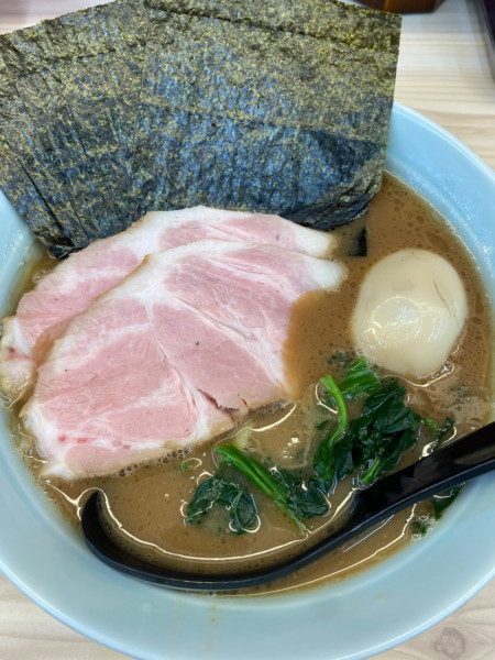 「特製ラーメン」@らーめん武道家 口の写真