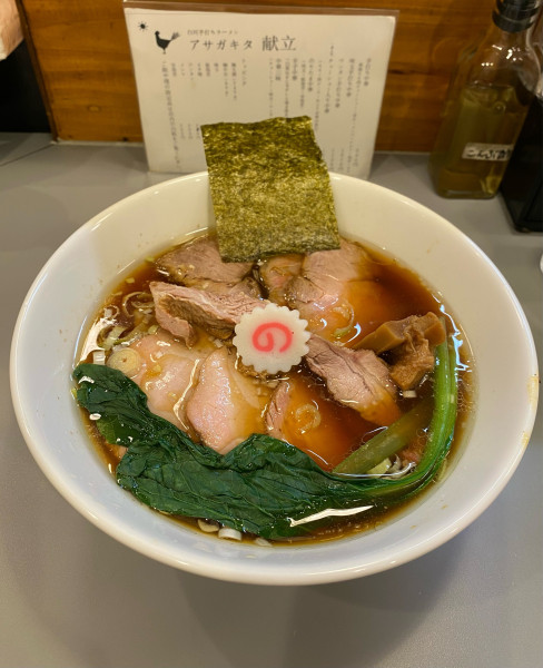 「チャーシュー入り中華￥1200」@白河手打ちラーメン アサガキタの写真