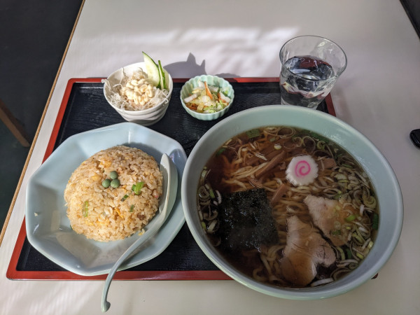 「ラーメンセット　1000円」@星宝の写真