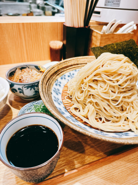 「美瑛産新麦のざる中華2024ver」@中村麺三郎商店の写真