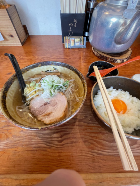 「塩ラーメン」@麺屋つくしの写真