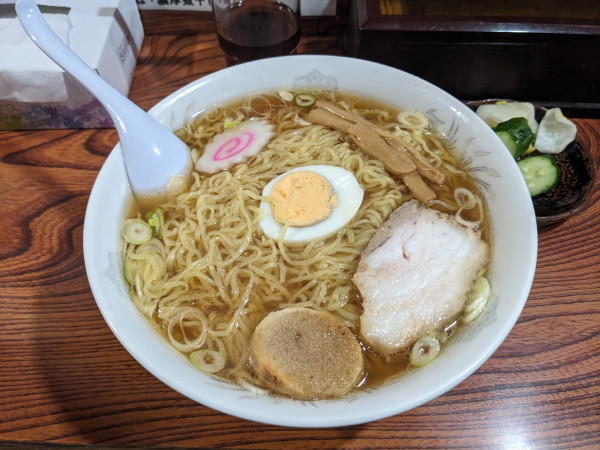 「津軽らー麺　大盛　710円」@みちのく屋台 津軽ラーメンの写真