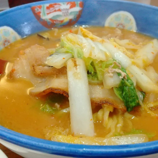 「#肉味噌ラーメン #1078円 #おまかせサービスライス #」@北海ラーメン蝦夷の写真