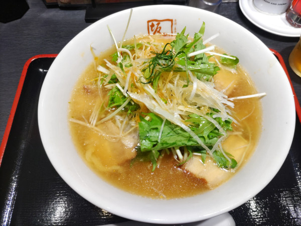 「みぞれラーメン980円」@喜多方ラーメン坂内 天神大名店の写真