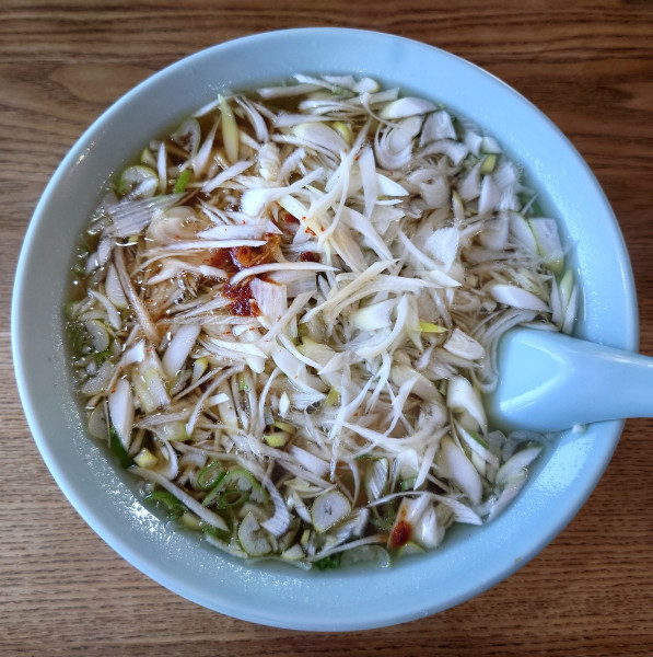 「ネギラーメン(950円)」@丸信ラーメン 行田店の写真