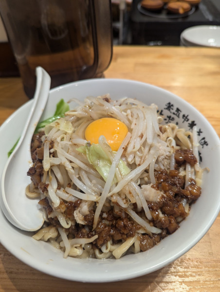 「問題作！釜二郎大盛」@ナポ二郎の写真