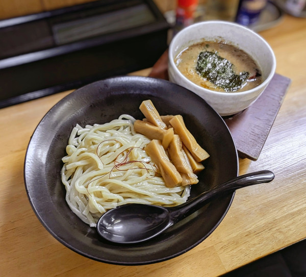 「辛つけ麺」@麺屋 白神の写真