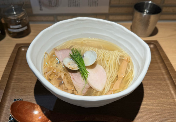 「和出汁そば（貝）¥1080」@拉麺 江戸壱の写真