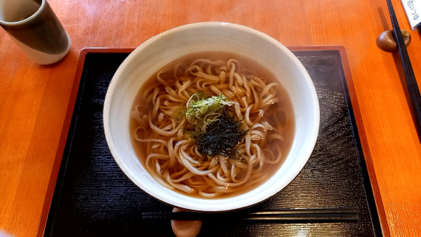 「かけうどん」@勝田そばの写真