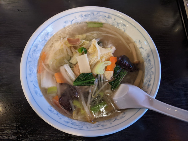 「野菜ラーメン：800円」@中華風家庭料理 開の写真