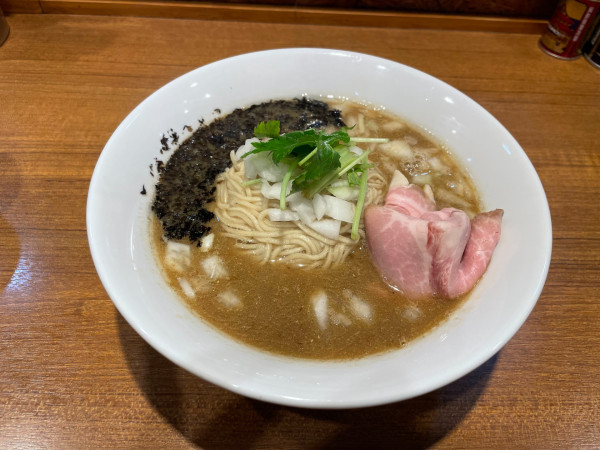 「濃厚鯵そば」@寿製麺よしかわ 川越店の写真
