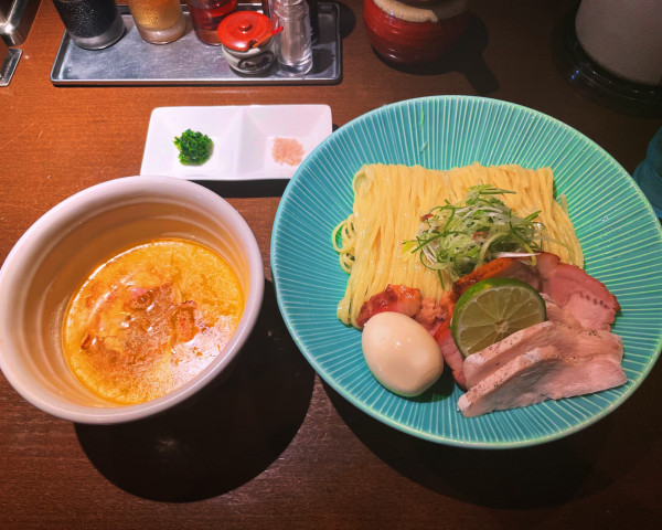 「つけ蕎麦　塩」@麺や 虎徹の写真