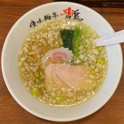 塩鶏中華そば（麺少なめ）¥950