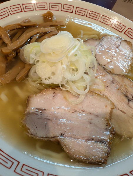 「塩ラーメン」@喜多方ラーメン 新じまの写真