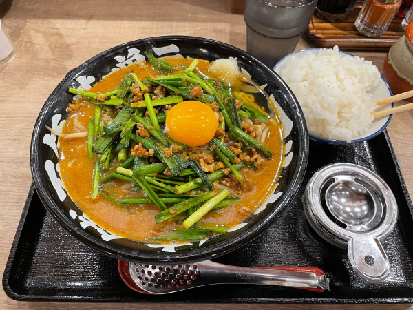 「スタニラ味噌ラーメン1,010円+ライス150円大盛無料」@マルキン本舗 名古屋一宮店の写真