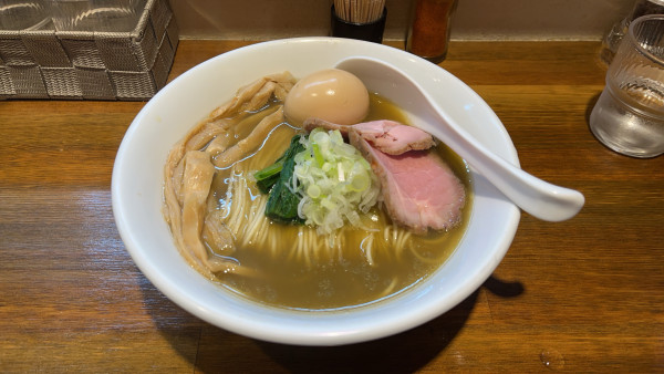 「味玉中華そば 1,130円＋和え玉280円」@中華そばや 和凡の写真