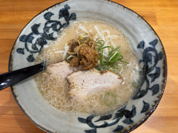 「あごだし白湯らぁめん」@麺家 ひばりの写真