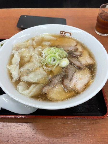 「ワンタンメン」@喜多方ラーメン 坂内 潮来店の写真