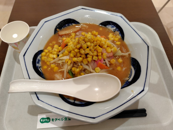 「北海道コーンみそちゃんぽん（期間限定）890円」@リンガーハット イオン鳥取店の写真