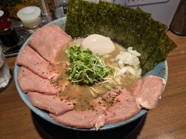 「烏賊煮干具だくさん特製醤油1480円」@麺屋 ねむ瑠の写真