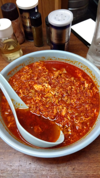 「川崎タンタンメン(小)」@中華そば 温故知新の写真