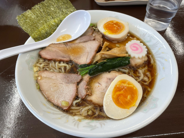 「特製中華そば」@らーめん 青龍の写真