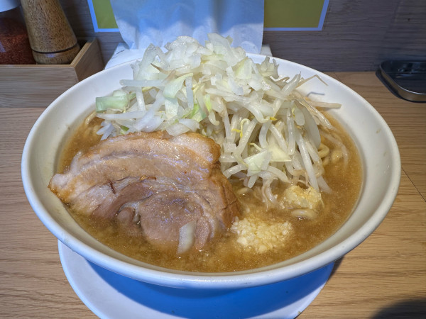 「ラーメン+麺大盛」@ラーメン豚の子の写真