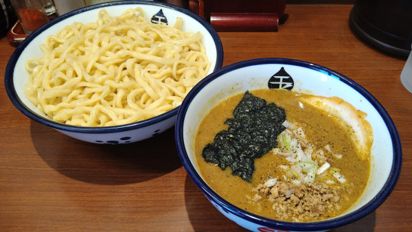 「インドのつけめん(大･あつもり)」@つけめん 玉 本店の写真