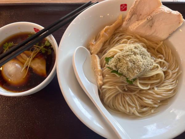 「特製鶏つけそば1,450円」@中華そば 髙野 ベイサイド店の写真