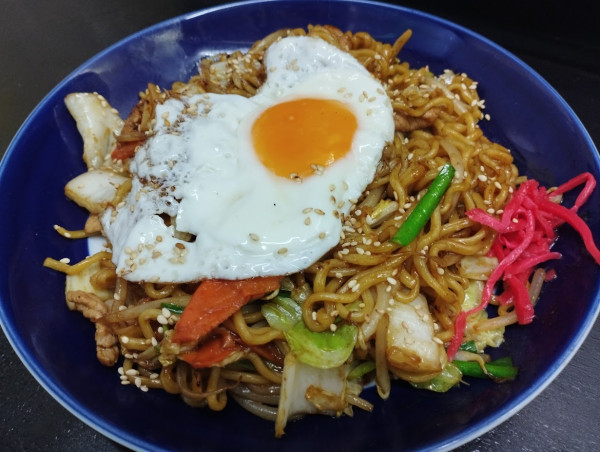 「やきそば(600)」@定食・らーめん やおやの写真