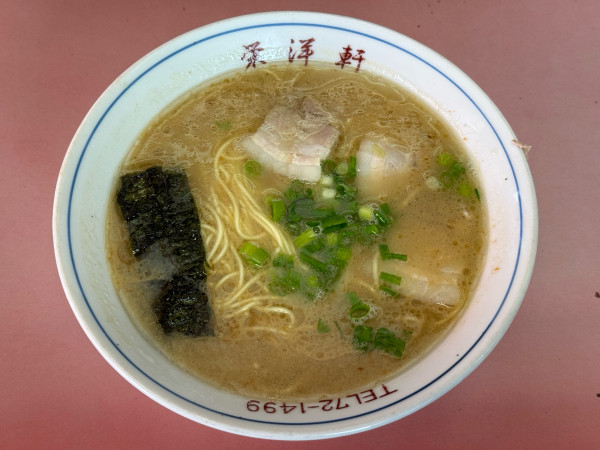 「ラーメン　600円」@栄洋軒の写真