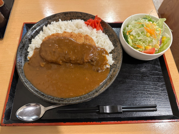 「カツカレー（並盛）1,050円」@田舎料理しおんの写真