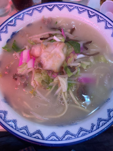 「バクダンチャンポン」@思案橋ラーメンの写真