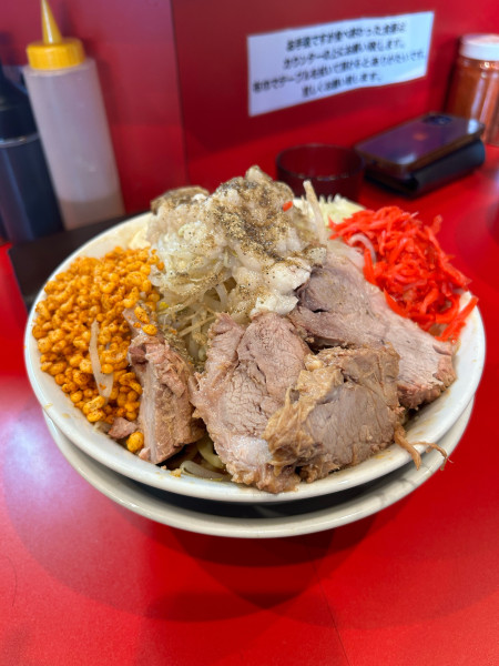 「まぜそば」@ラーメン ヨシトミの写真