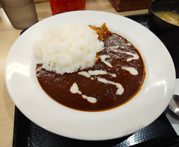 「オリジナルカレー並盛（480円）」@松屋 神田小川町店の写真