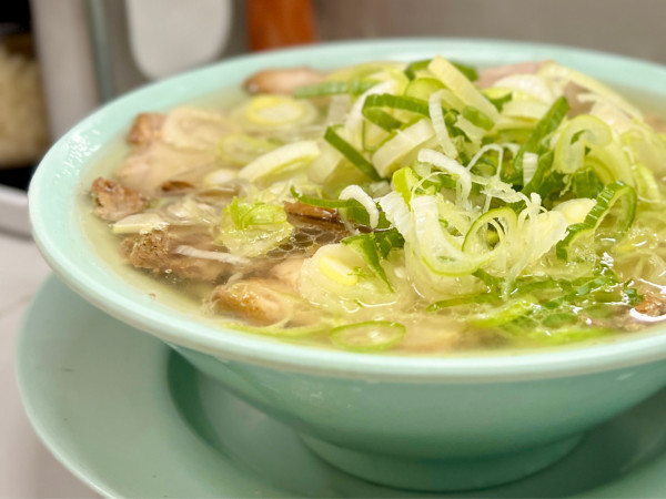 「中華そば+塩変更+ネギ」@中野 邦ちゃんラーメンの写真