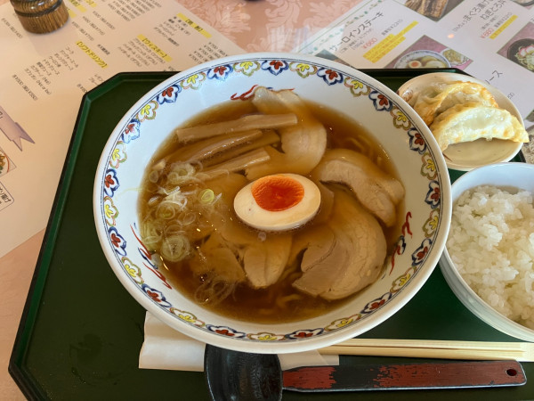 「チャーシュー麺」@琵琶池ゴルフ倶楽部レストランの写真